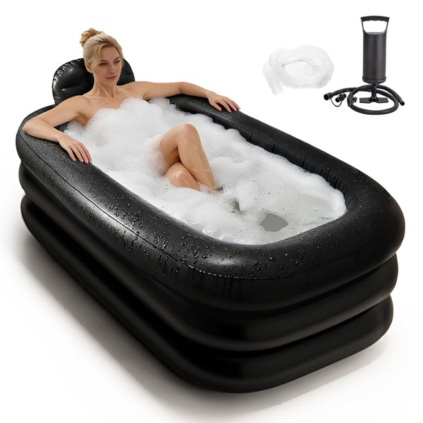Inflatoast Portable Inflatable Bathtub Adults, Home SPA & Hot Bath