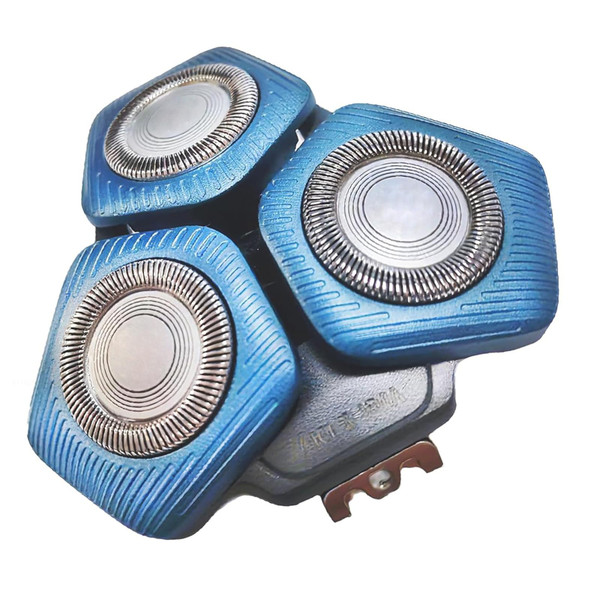 SH71 Replacement Rotary Head Fit for Philipss Norelcos Shaver Steel Precision Blades Compatible Series: S5000 Series (Angular Models) And S7000 Series: for Men Electric Shavers (Blue)