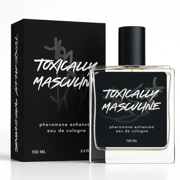 Toxically Masculine Cologne, Pheromone Cologne for Men, 3.4 Fl Oz