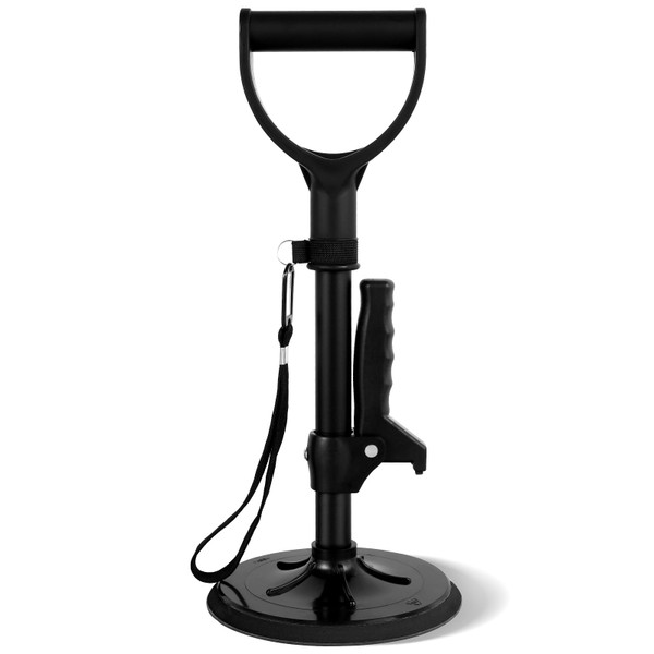 BETIMFAN Mobility Aids Tool, Adjustable Standing Aid, Non-Slip Standing Assist Devices for Elderly, Help Seniors Get Up from Floor or Ground, Easy to Install/Use Stand Assist Device for Rising (black)