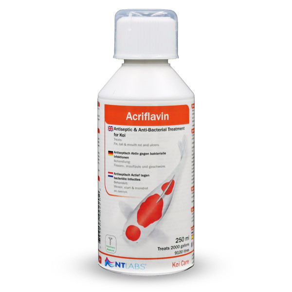 NT Labs Koi Care Acriflavin Treatment (250ml Treats 9100L)