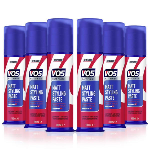 VO5 Extreme Style Matt Paste 100 ml - Pack of 6