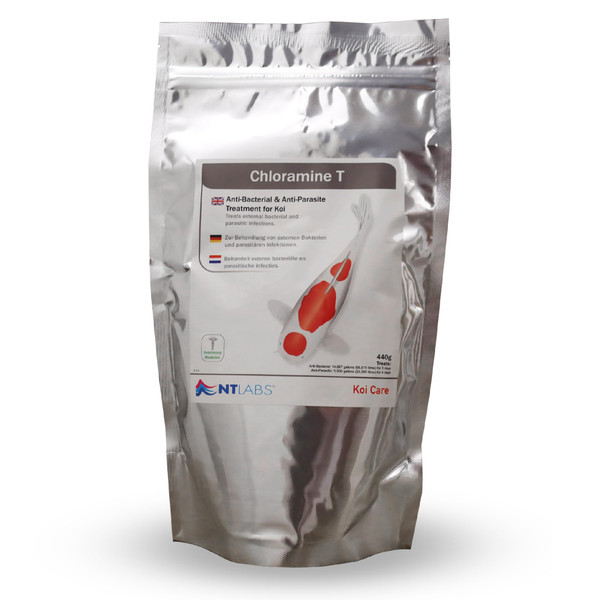 NT Labs Koi Care Chloramine T Treatment Powder (440g)