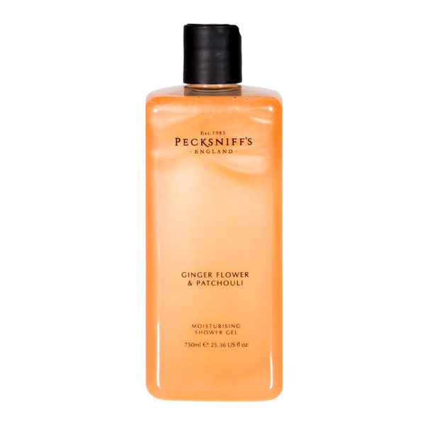 Pecksniff's Moisturising Shower Gel, Ginger Flower & Patchouli, 750 ml