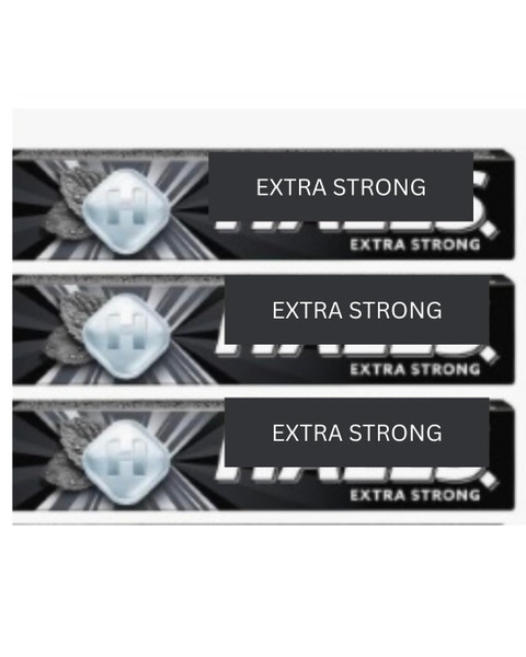 EXTRA STRONG, Clearing Menthol Original Flavour Cough Sweets 33.5g (pack of 3 bars) Soothing Sore Throat Relief Throat Lozenges – Maximum Strength Hard Boiled Sweets