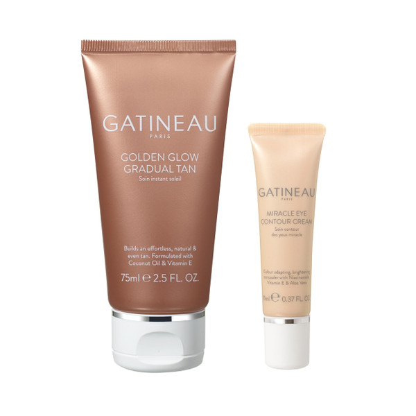 GATINEAU Miracle Eye Contour Cream 11ml + Golden Glow Gradual Tan 75ml