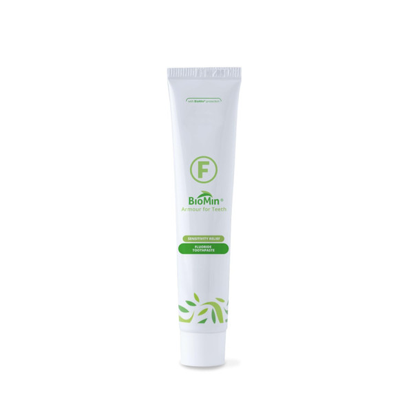 BioMin F Toothpaste - Travel Size -Helps Strengthen & Protect Enamel - Provide Relief to Sensitive Teeth - 18ml Mild Minty Flavour Fluoride Toothpaste for Adults & Kids - Vegan - Not Tested on Animals