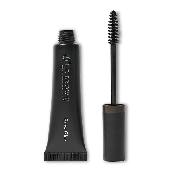 HD BROWS Brow Glue Brow Setting Gels Extreme Hold Gel, Dark Brown/Black