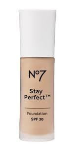 Boots No7 Stay Perfect Foundation 30ml - Calico
