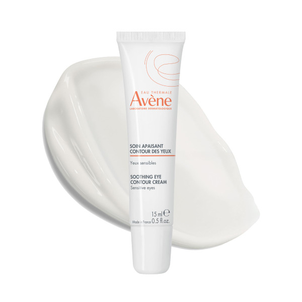 Avène Soothing Eye Contour Cream, Hydrates + Protects Eye Contour, For Normal to Sensitive Skin, Ultra Light-Weight + Fragrance Free Formula