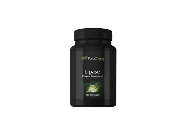 PuraDyme Lipase Enzyme 180 Capsules Digestive Enzyme (1)