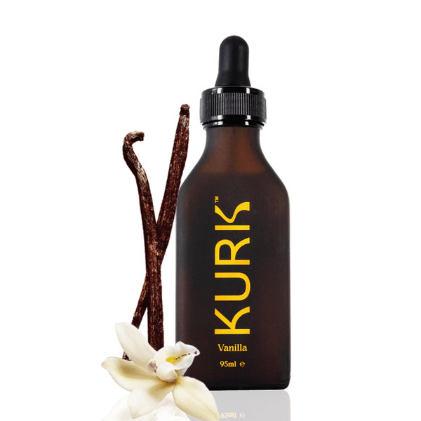 Kurk Turmeric Liquid Turmeric Curcumin Supplement (Vanilla) (3.2 Fl Oz)