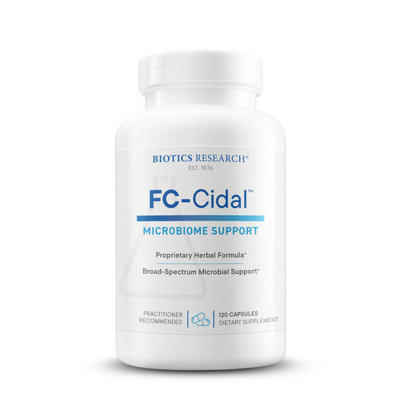 BIOTICS RESEARCH FC Cidal™ Herbal Blend Complete GI Support 500 mg 120 Caps