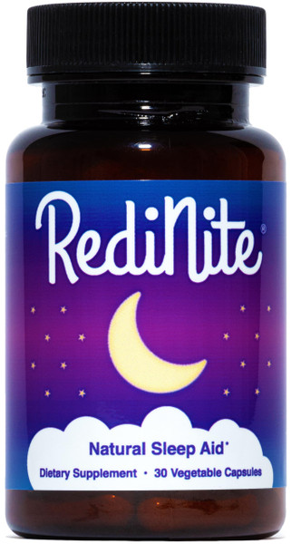 RediNite Natural Sleep Aid Supplement for Calm, Restful Nights, Vegan