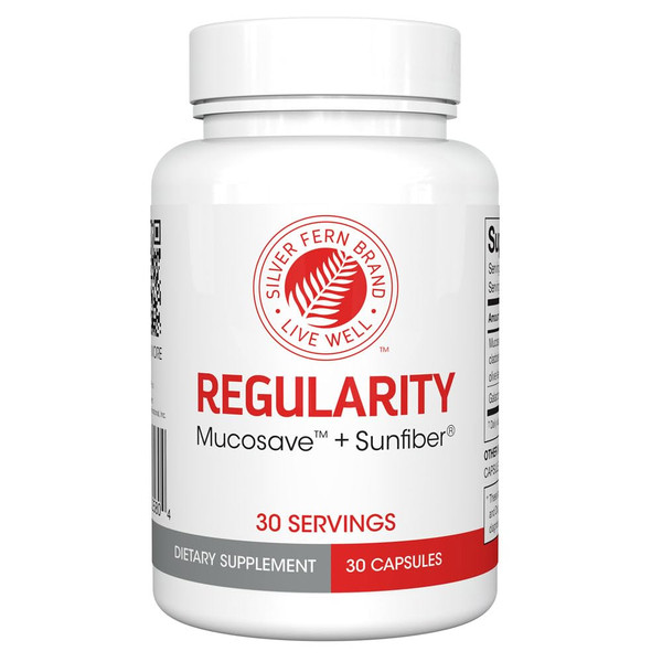 Silver Fern Regularity Digestive Supplement Capsules Brand