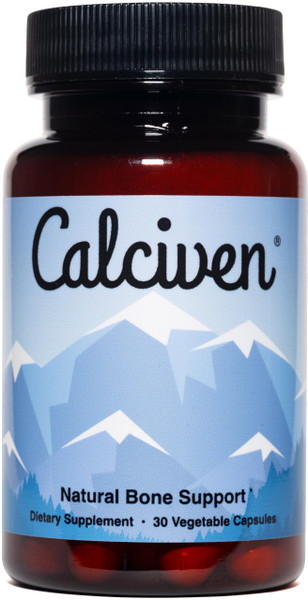 Calciven Natural Bone Support Supplement, Vegetarian, Gluten-Free