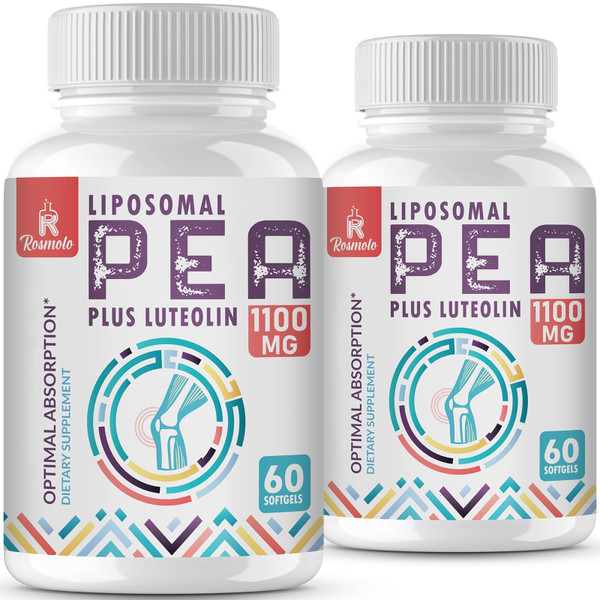 Liposomal Palmitoylethanolamide 1000 mg + Luteolin 100 mg, 120 Softgels