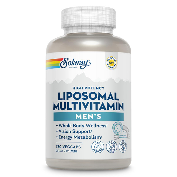 SOLARAY Liposomal Multivitamin Men, 120 VegCaps
