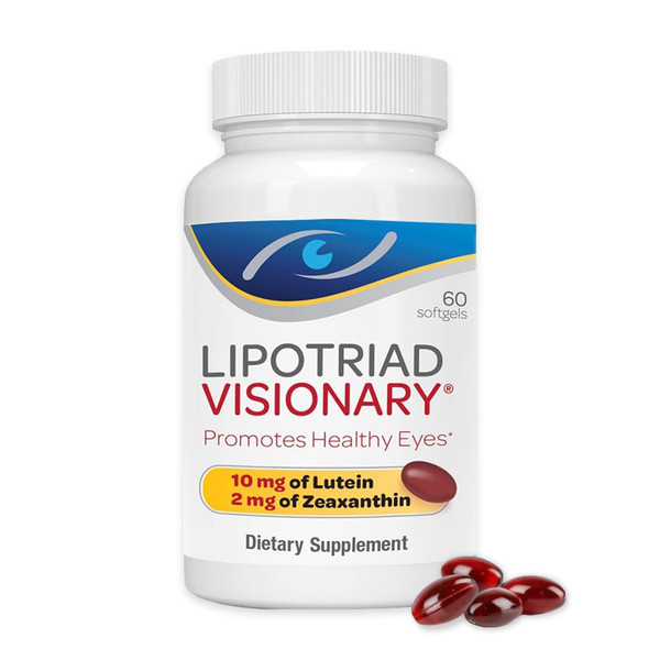 Lipotriad Visionary Eye Vitamins, 60 Capsules, 30-Day Supply