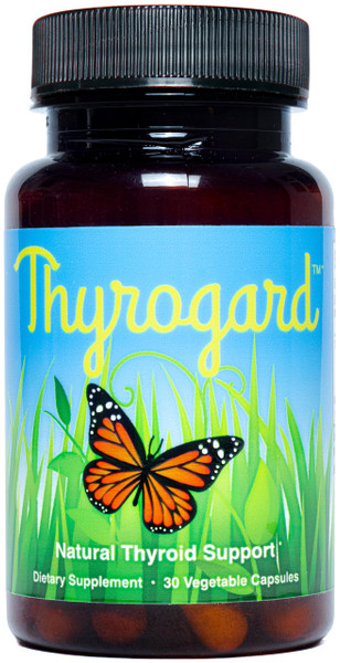 Thyrogard Natural Thyroid Support Supplement, Vegan, Gluten-Free