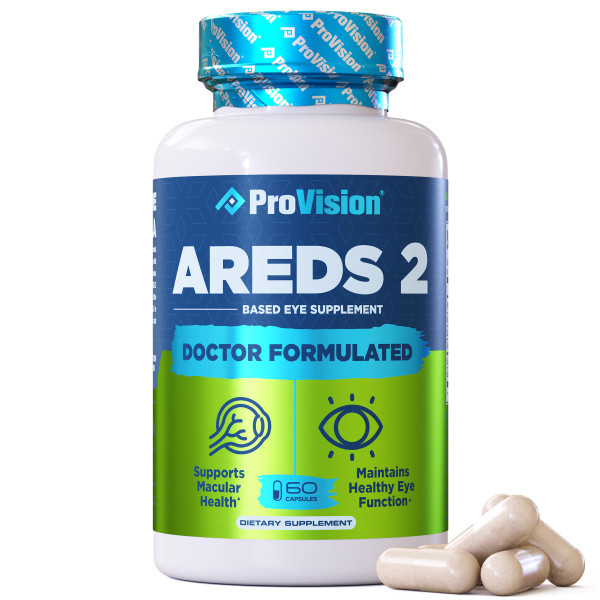 Provision AREDS 2 Eye Vitamins - Lutein and Zeaxanthin Complex, 60 Capsules