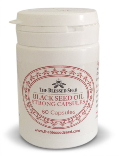 The Blessed Seed Strong Black Seed Oil Capsules 60x500g Capsules