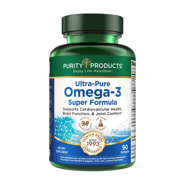 Purity Products - Ultra Pure Omega 3 Super Formula 90 Softgels
