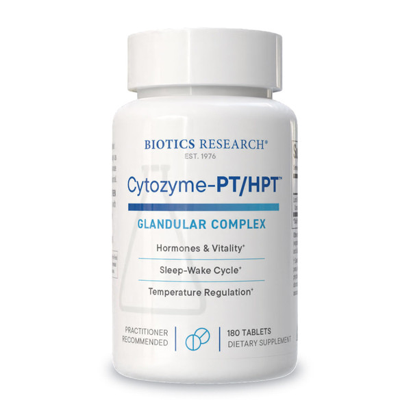 BIOTICS RESEARCH Cytozyme PT HPT Lamb Pituitary Hypothalamus 40mg -180 Tabs