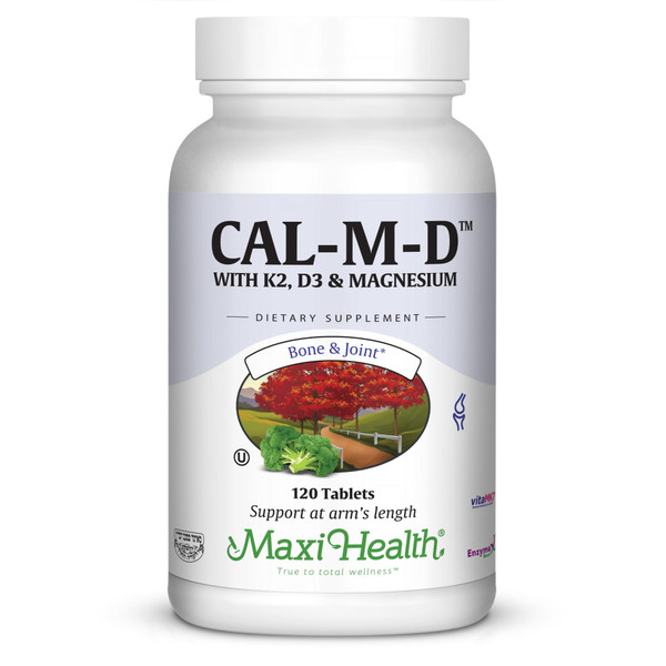 Maxi Health® Calcium Citrate with Vitamin D3, K2 & Magnesium (120 Tablets)