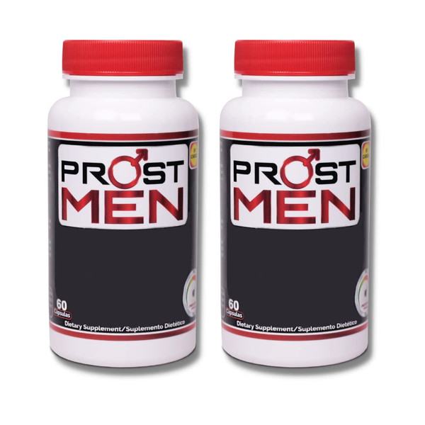 PROSTMEN Prostate Supplement Capsules - Prostate Support - Urinary Frequency - Quality Sleep - Energy & Vitality - Saw Palmetto - Sting Nettle - Pack of 2-120 Caps