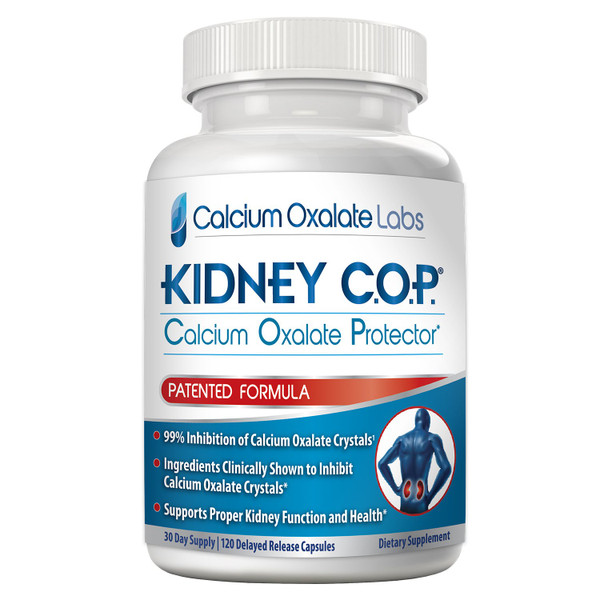 KIDNEY C.O.P. Calcium Oxalate Kidney Stone Support Supplement 120 Caps