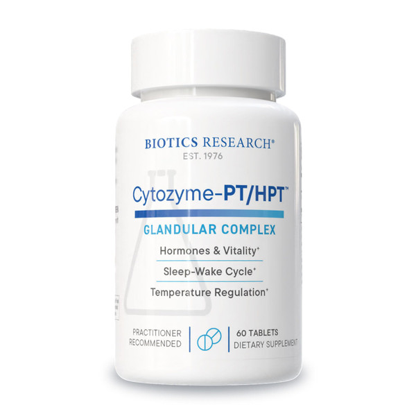 BIOTICS RESEARCH Cytozyme PT HPT Lamb Pituitary Hypothalamus 40mg - 60Tabs