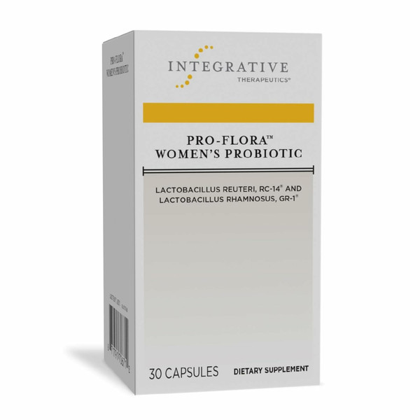 Integrative Therapeutics Pro-Flora Women’s Probiotic - Vaginal Health Probiotic*- Supports Urogenital Health in Women* - Convenient Daily Use - 30 Capsules (30 Capsules)