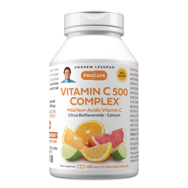 ANDREW LESSMAN ProCaps Vitamin C 500 Complex 180 Capsules