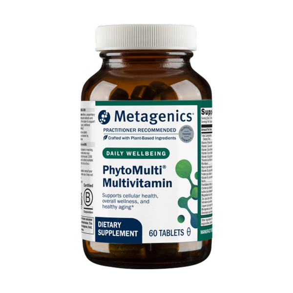 Metagenics PhytoMulti Multivitamin Without Iron, 60 Tablets