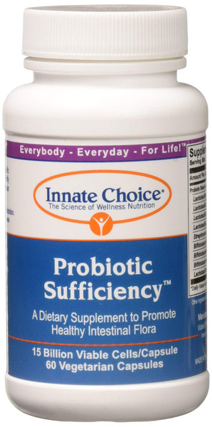 Innate Choice Probiotic Sufficiency,  60 vegetarian capsules