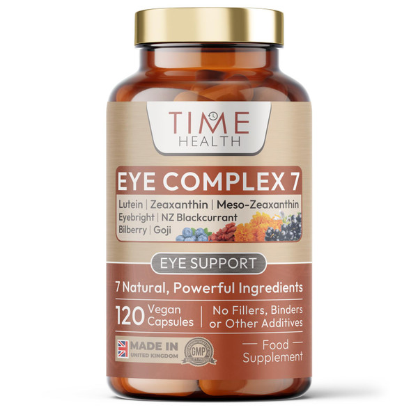 Eye Complex 7-120 Capsules - Lutein, Meso-Zeaxanthin, NZ Blackcurrant