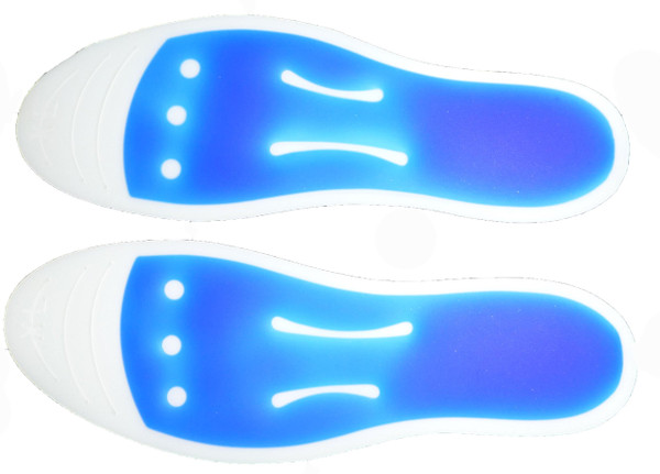 Ice Blue Cooling Liquid Gel Insoles (11-12 UK)