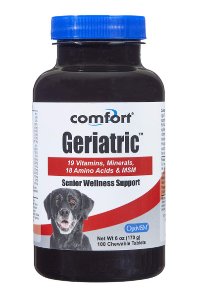Kala Health Comfort Geriatric Supplement for Dogs, 100 Count
