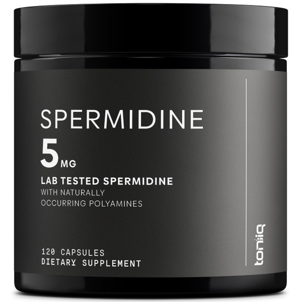 Toniiq Ultra Concentrated 500mg Spermidine Supplements for Men and Women