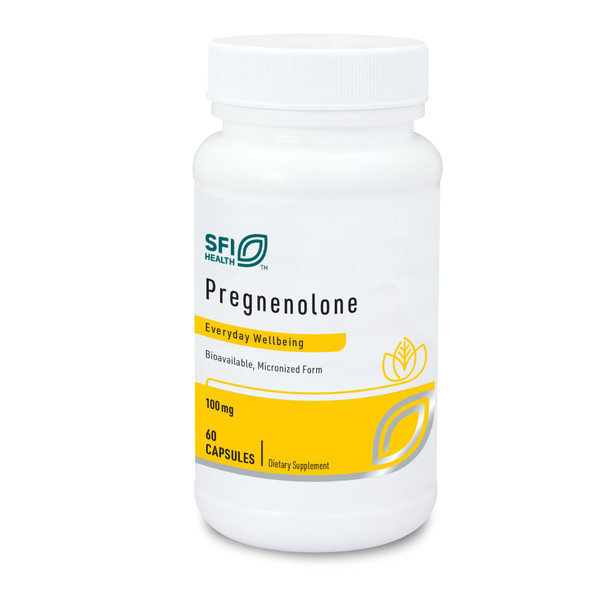 Klaire Labs SFI Health Pregnenolone, 60 Capsules