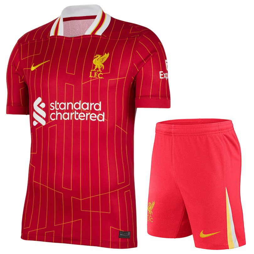 CHAMPIONS 24/25 Liverpool 24/25 Kid's Home Shirt and Shorts