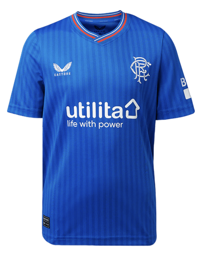 Rangers 23/24 Kid's Home Shirt and Shorts