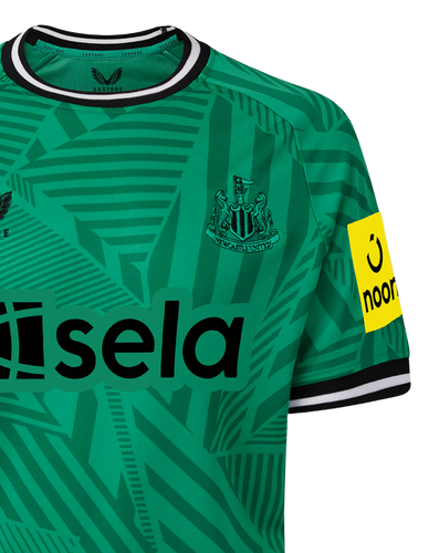 Newcastle United 23/24 Kid's Away Shirt and Shorts
