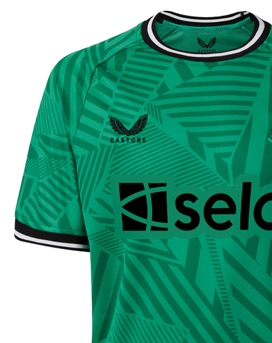 ISAK #14 Newcastle United 23/24 Kid's Away Shirt and Shorts - PL Font