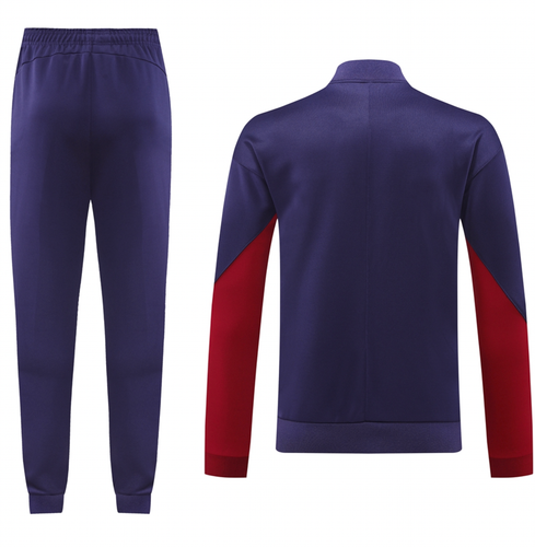 England 2024 Men's Navy Long Zip Jacket