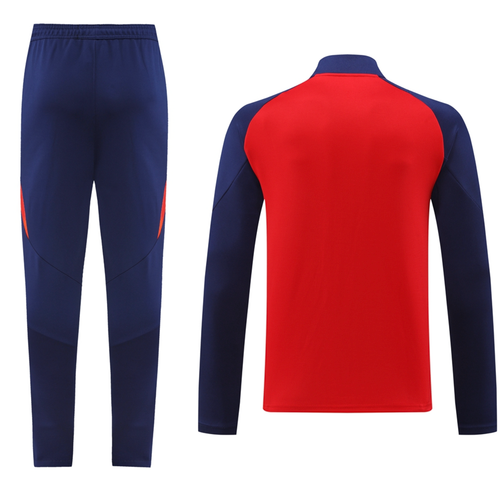 Spain 24/25 Men's Red Long Zip Jacket