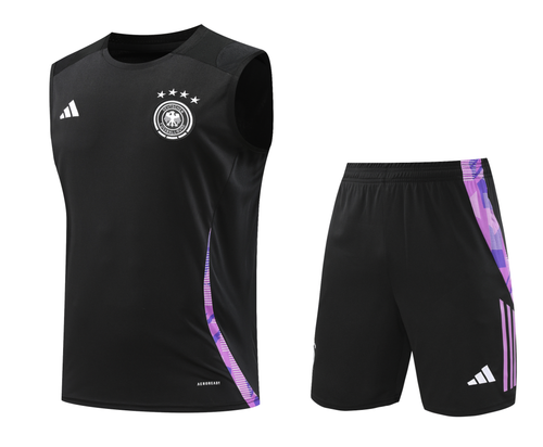 Germany 2024 Men's Black Training Tank Top