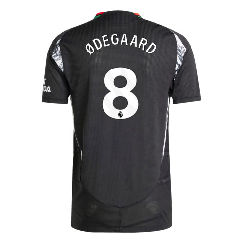 ØDEGAARD #8 Arsenal 24/25 Authentic Men's Away Shirt - PL Font
