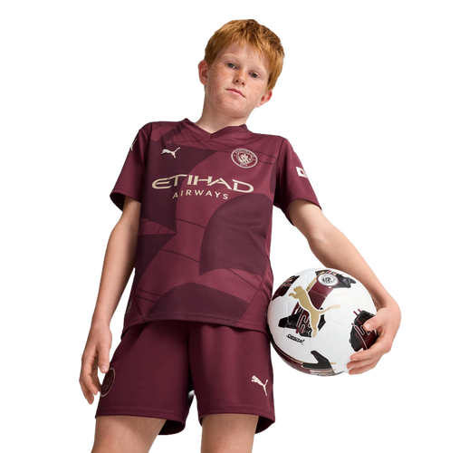 HAALAND #9 Manchester City 24/25 Kid's Third Shirt and Shorts - Man City Font